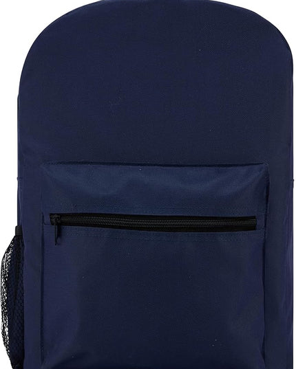 Yacht & Smith 12 Pack Backpack, Bulk 17 inch Lightweight Outdoor Travel Gym Corporate Events Bag