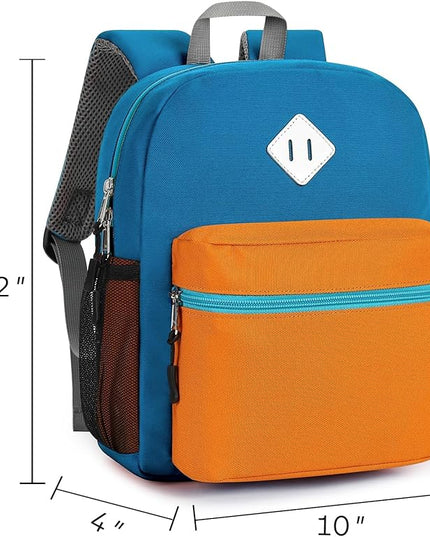 STEAMEDBUN Toddler Backpack Boy 2-4, Kids Backpack Boys, Preschool Daycare Travel Small- 12inch
