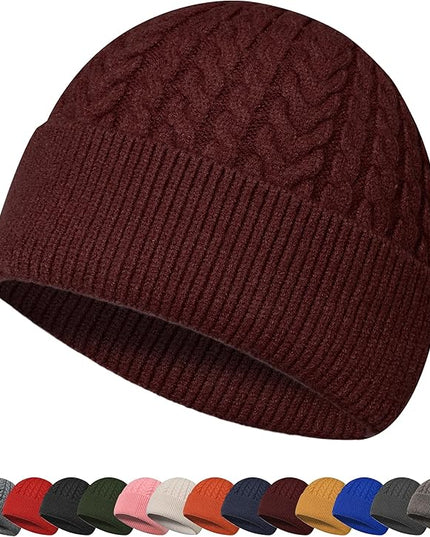 HiRui Knit Beanie Hats for Men Women Winter Hats Skull Caps Warm Classic Slouchy