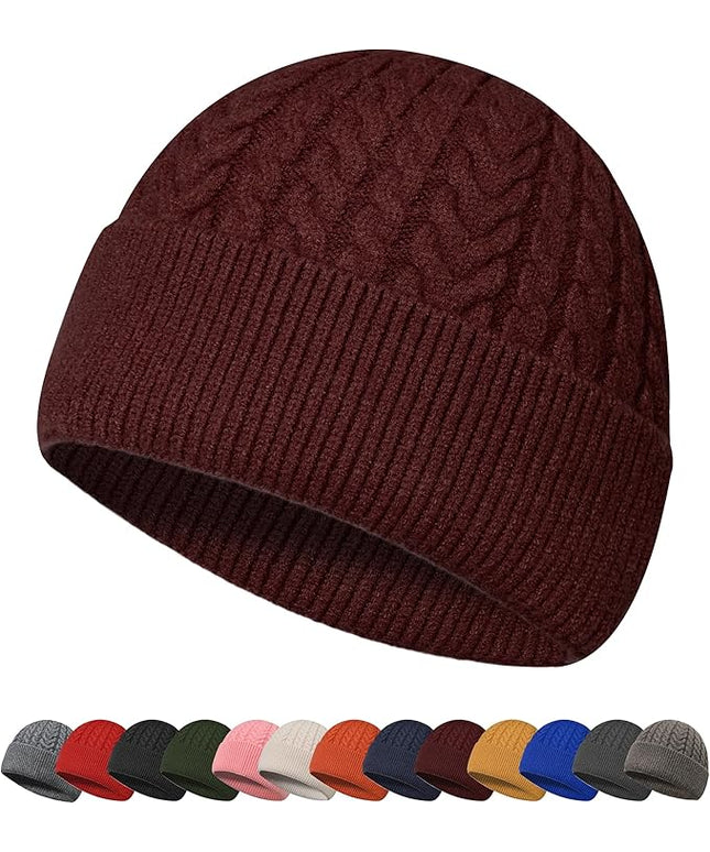 HiRui Knit Beanie Hats for Men Women Winter Hats Skull Caps Warm Classic Slouchy