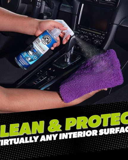Chemical Guys Car Cleaning Kit - With Car Wash Soap, Wheel Cleaner, Total Interior, Car Wash Mitt - Interior and Exterior Wash Kit With Vehicle Cleaning and Detailing Accessories - 7 Item Kit