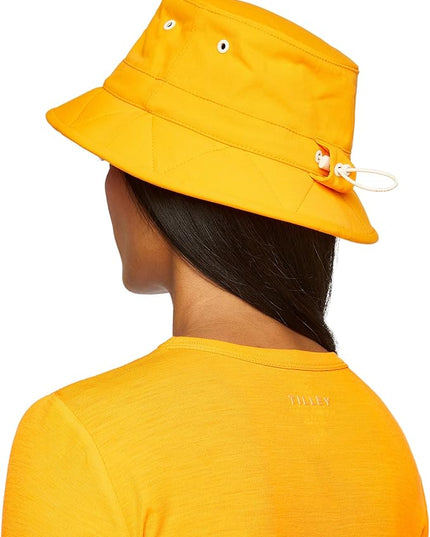 Tilley Tofino Bucket Hat – Lightweight Breathable Hat with Wide Brim and Adjustable Fit, Water-Resistant Finish for Travel