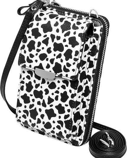 KUKOO Small Crossbody Bag Cell Phone Purse Wallet with Credit Card Slots for Women