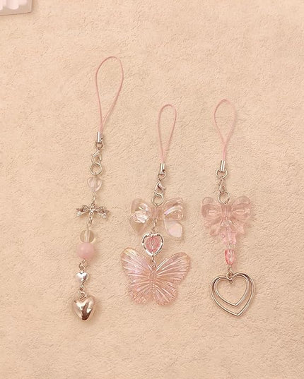 Cute Y2K Phone Charm Aesthetic Phone Charms Accessories Cute PhoneLanyard String for Bag Purse Backpack Airpods Pendants Decor