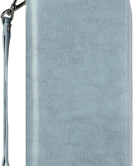 Lavemi Small Compact Women Wallet RFID Blocking Genuine Leather Bifold Purse with ID Windows