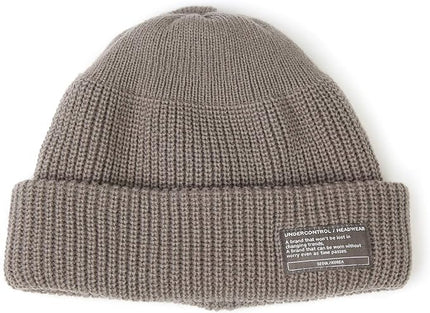 UNDERCONTROL Winter Trawler Fisherman Beanie Men Women Unisex Stylish Plain Docker Skull Hat Roll up Watch Cap Color Pack