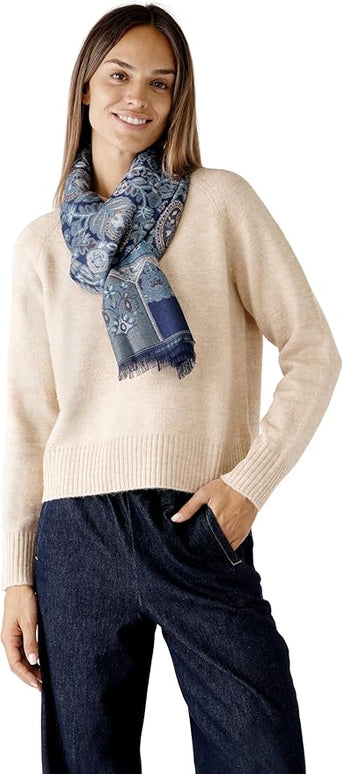 Scarf for Women Spanish Design Elegant Long Shawl Scarves for Summer Fall