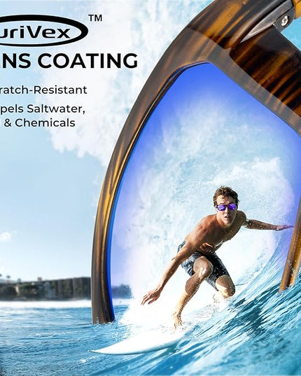 KastKing Huzzah Polarized Sport Sunglasses for Men and Women, Ideal for Driving Fishing Cycling and Running,UV Protection