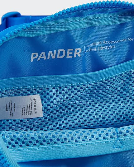 Pander Two Way Zipper Fanny Pack Nylon Everywhere Belt Bag for Women, Water Repellent Waist Packs, Crossbody Bags with Adjustable Strap (Capri Blue).