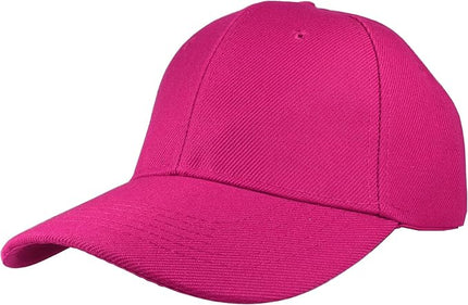 Gelante Adult Plain Baseball Cap Hat Classic Adjustable Size for All Seasons