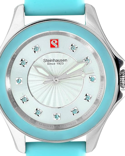 Steinhausen Arbon Collection Stainless Steel Silicone Interchangable Band Women's Watch