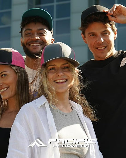 Pacific Headwear Snapback Trucker: Stylish Unisex Cap for All-Day Comfort