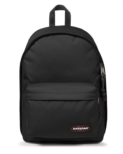 EASTPAK Out Of Office – 31L Backpack with Dual Compartments, 16” Laptop Sleeve, Security Pocket, Bottle Holder & Air Mesh Straps, Black