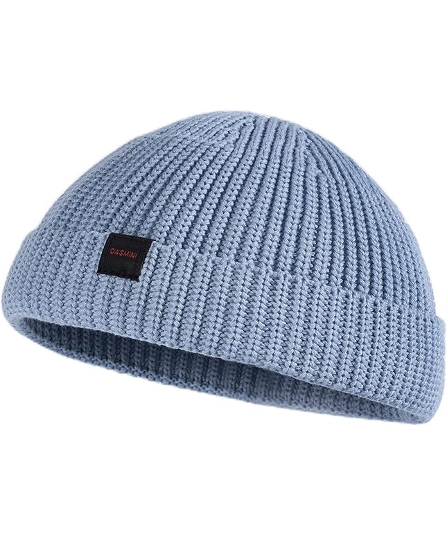 Fisherman Beanie Hats for Men Women,Knit Trawler Skull Cap,Watch Cap,Spring Fall Winter Warm Short Hats