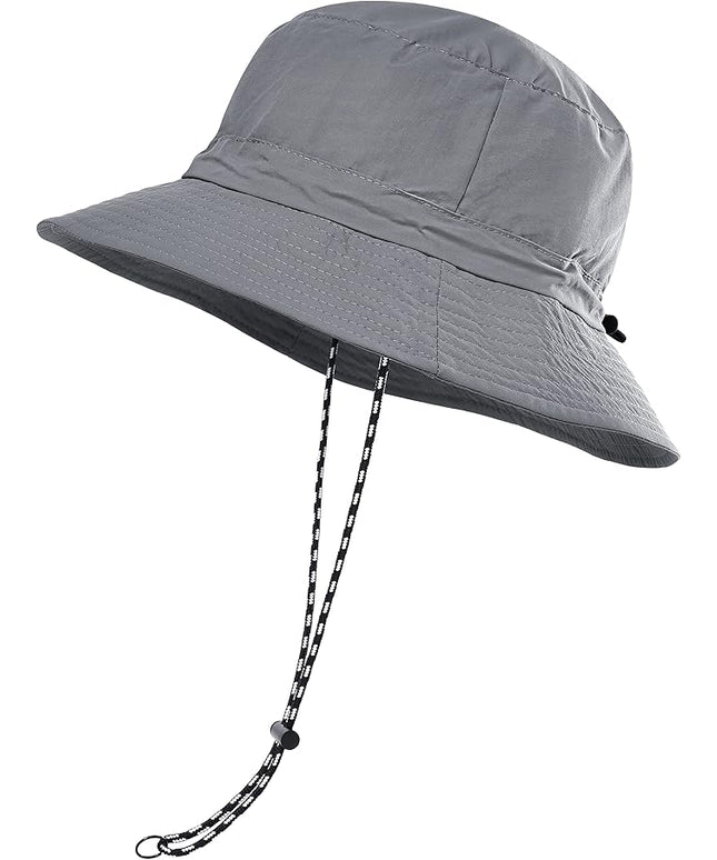 FEICUI Men Women Outdoor Bucket Hat Quick Dry Packable UV Protection Boonie Sun Hat