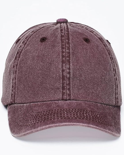 E BY ELIDAN Classic Dad Hat Cotton, Low-Profile Plain Baseball Cap, Adjustable, Breathable and Packable