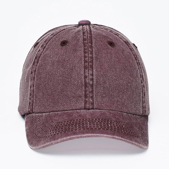 E BY ELIDAN Classic Dad Hat Cotton, Low-Profile Plain Baseball Cap, Adjustable, Breathable and Packable