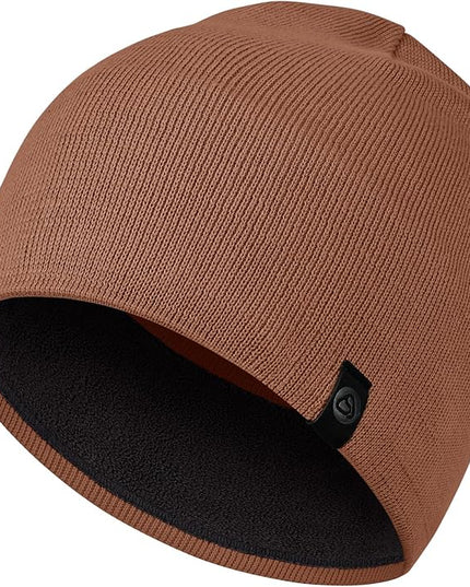 Beanie for Men, Soft Cotton Beanie for Women, Warm Unisex Winter Hat, Running Skull Cap for Cold Weather Activities
