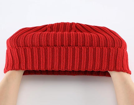 Connectyle Fleece Lined Cuffed Beanie Hat for Men Women Knitted Winter Wool Beanies Skull Cap Warm Watch Hat