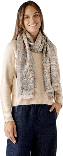 Scarf for Women Spanish Design Elegant Long Shawl Scarves for Summer Fall