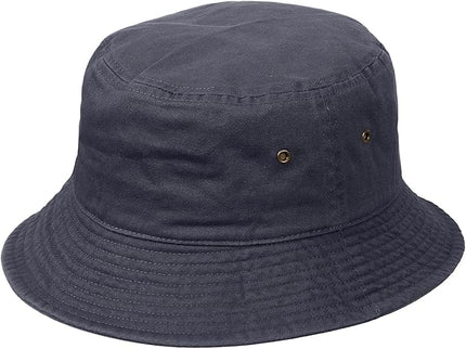Falari Men Women Unisex Cotton Bucket Hat 100% Cotton Packable for Travel Fishing Hunting Summer Camp