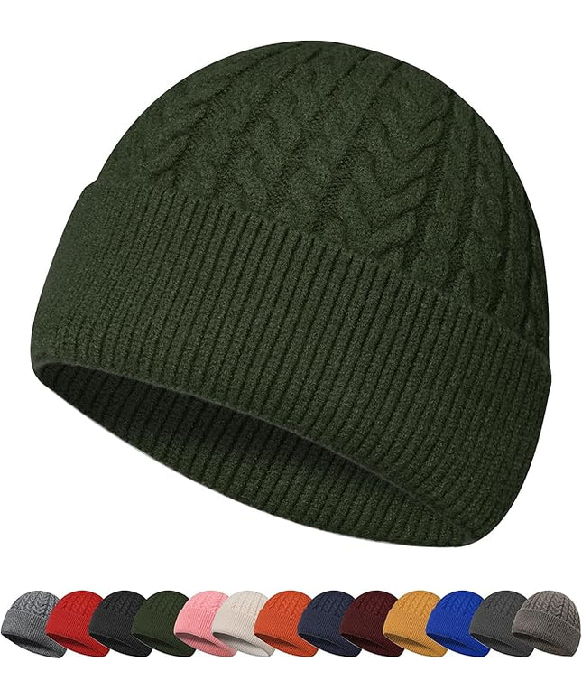 HiRui Knit Beanie Hats for Men Women Winter Hats Skull Caps Warm Classic Slouchy