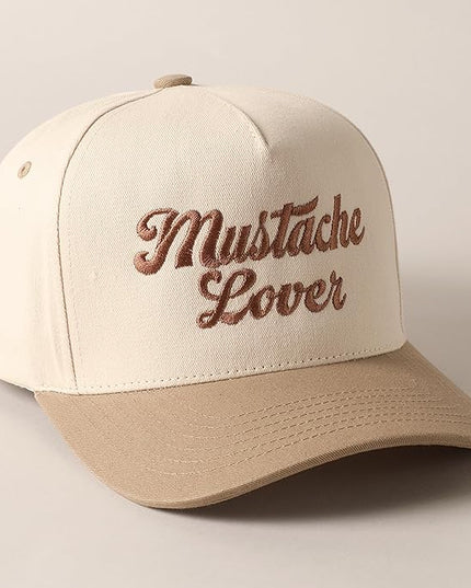 MIRMARU Two-Tone Vintage Canvas Trucker Hats for Men & Women, Adjustable Size Baseball Caps with Trendy Embroidered Design