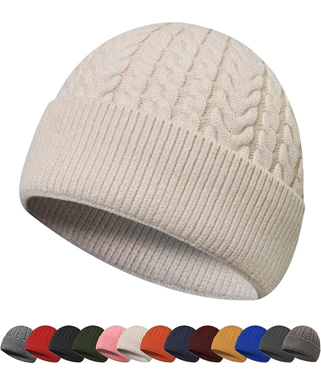 HiRui Knit Beanie Hats for Men Women Winter Hats Skull Caps Warm Classic Slouchy