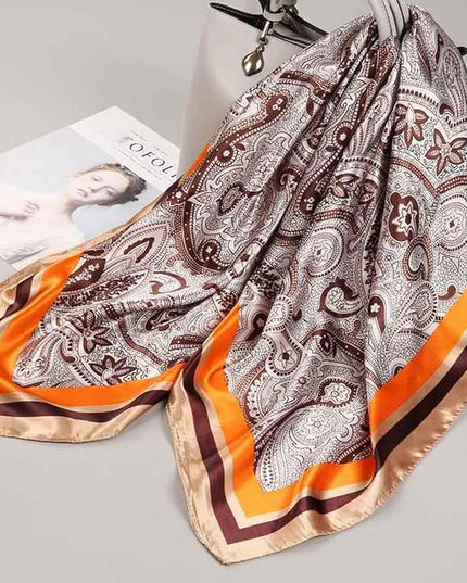 Satin Bandana Headscarf for Women Silky Hair Scarves for Fashion Lightweight