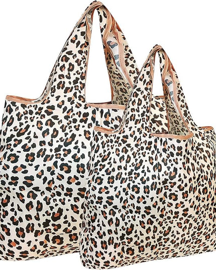 allydrew Large Foldable Tote Nylon Reusable Grocery Bags
