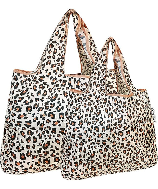 allydrew Large Foldable Tote Nylon Reusable Grocery Bags