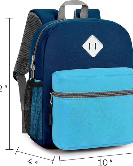 STEAMEDBUN Toddler Backpack Boy 2-4, Kids Backpack Boys, Preschool Daycare Travel Small- 12inch