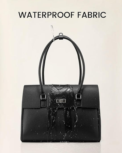 LOVEVOOK Laptop Bag for Women Work Tote Messenger Bag Waterproof Business Office Professional Handbag Shoulder Bag