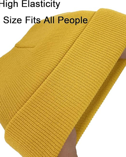 NPQQUAN Beanie for Men Women Winter Hats for Mens Beanie Cuffed Knit Beanies Skull Cap