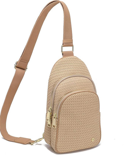 INICAT Faux Straw Crossbody Bags Beach Gifts Valentines Day Her Cruise Ship Essentials Women Summer Small Sling Purses