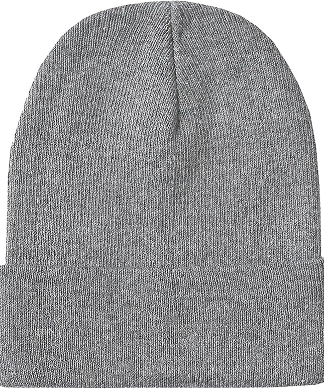 Unisex Winter Beanie – Warm Knit Hat for Men & Women, Soft Stretchy Cold Weather Cap for Outdoor, Running & Hiking
