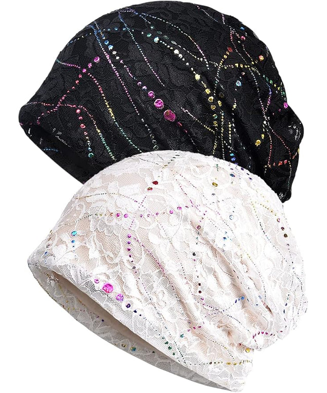 ELLEWIN Cotton Slouchy Beanie Hip-Hop Soft Lightweight Running Beanie Adult Dwarf Hats Chemo Cap for Men Women