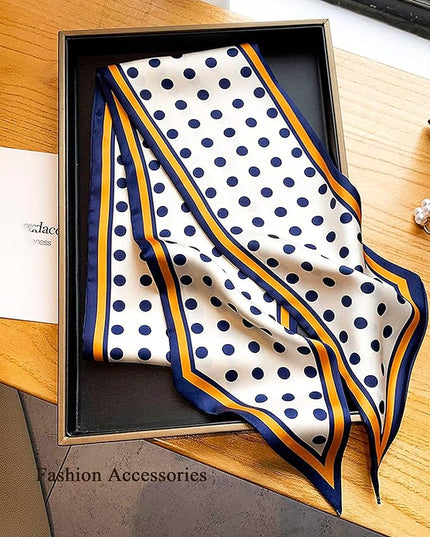 Purse Scarf For Handbags Head Scarves For Women's Hair Bags Scarfs Long Skinny Scarves Fashion Silky