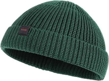 Fisherman Beanie Hats for Men Women,Knit Trawler Skull Cap,Watch Cap,Spring Fall Winter Warm Short Hats