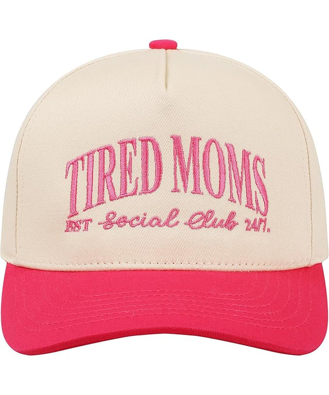 MIRMARU Two-Tone Vintage Canvas Trucker Hats for Men & Women, Adjustable Size Baseball Caps with Trendy Embroidered Design