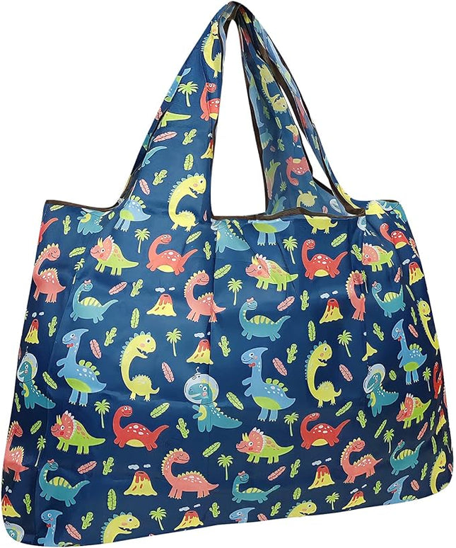 allydrew Large Foldable Tote Nylon Reusable Grocery Bags