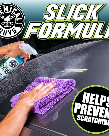 Chemical Guys Swift Wipe Sprayable Waterless Car Wash Spray - Spray and Wipe to Safely Clean and Shine Cars, Trucks, Motorcycles, RV & More, High Lubrication Formula, 16 oz