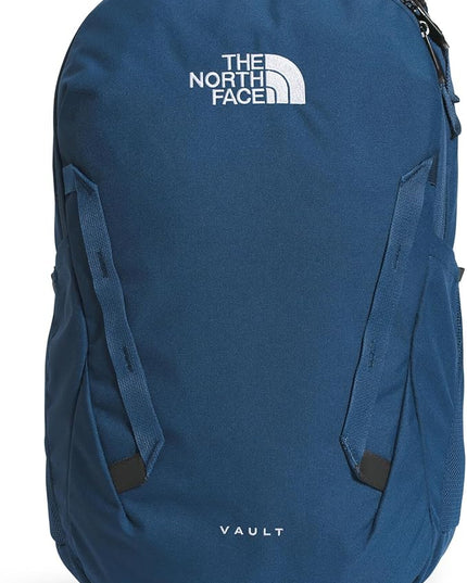 The North Face Vault Everyday Laptop Backpack - Commuter Travel Bag, Water-Repellent Finish, Spacious Compartment, Shady Blue/TNF White-NPF, One Size