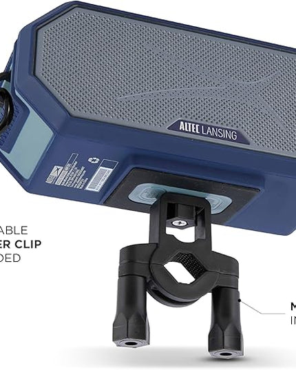 Altec Lansing - Portable Bluetooth Speaker HYDRABLAST 2.0, Waterproof IP67, 20W Output Power, Magnetic Bluetooth Speaker (Dallas Cowboys)