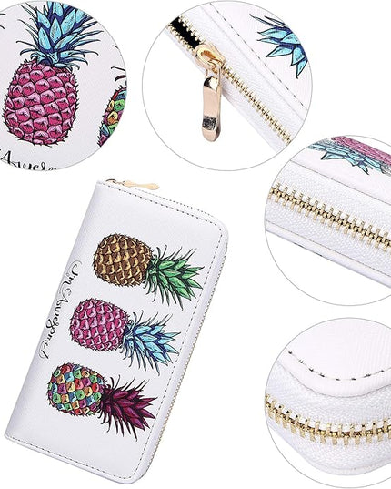 KUKOO Small Crossbody Bag Cell Phone Purse Wallet with Credit Card Slots for Women