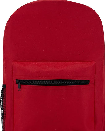Yacht & Smith 12 Pack Backpack, Bulk 17 inch Lightweight Outdoor Travel Gym Corporate Events Bag