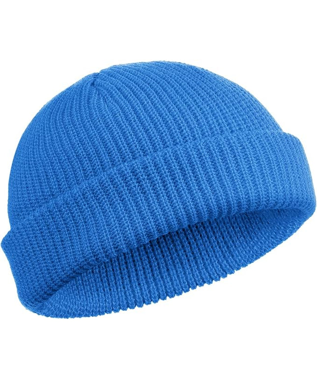 SATINIOR Trawler Beanie Watch Hat Roll-up Edge Skullcap Fisherman Beanie for Women Men