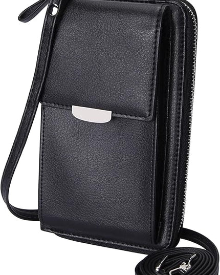 KUKOO Small Crossbody Bag Cell Phone Purse Wallet with Credit Card Slots for Women