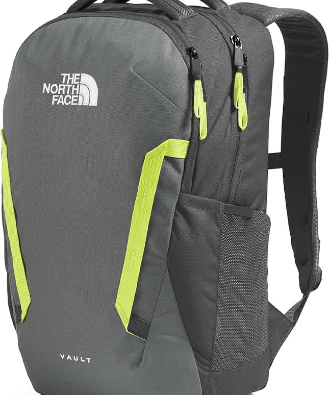 The North Face Vault Everyday Laptop Backpack - Commuter Travel Bag, Water-Repellent Finish, Spacious Compartment, Anthracite Grey, One Size