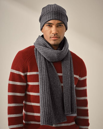 KVSS 100% Pure Cashmere Beanie for Women & Men Knit Winter Hat Cuff Rib Cap | Luxury from Inner Mongolia